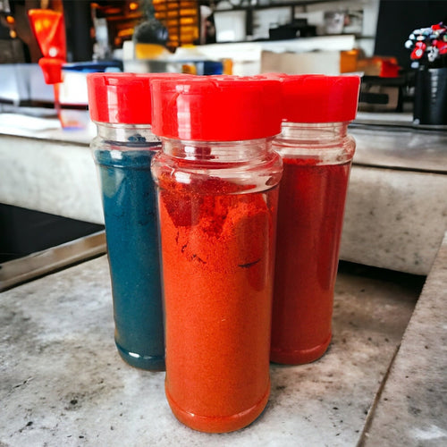Mexican Chili Seasoning Fuego, Extra Hot Blue Hot Snack Powder for Fruit, Chips & Candy
